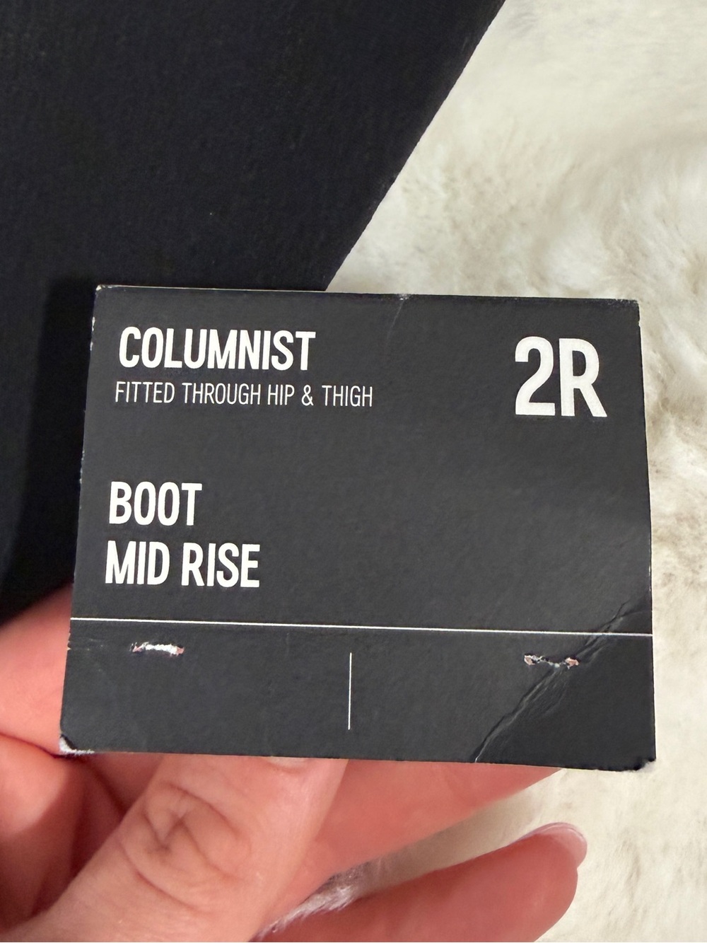 Express Columnist Bootcut Mid Rise Size 2R - Picture 5 of 5